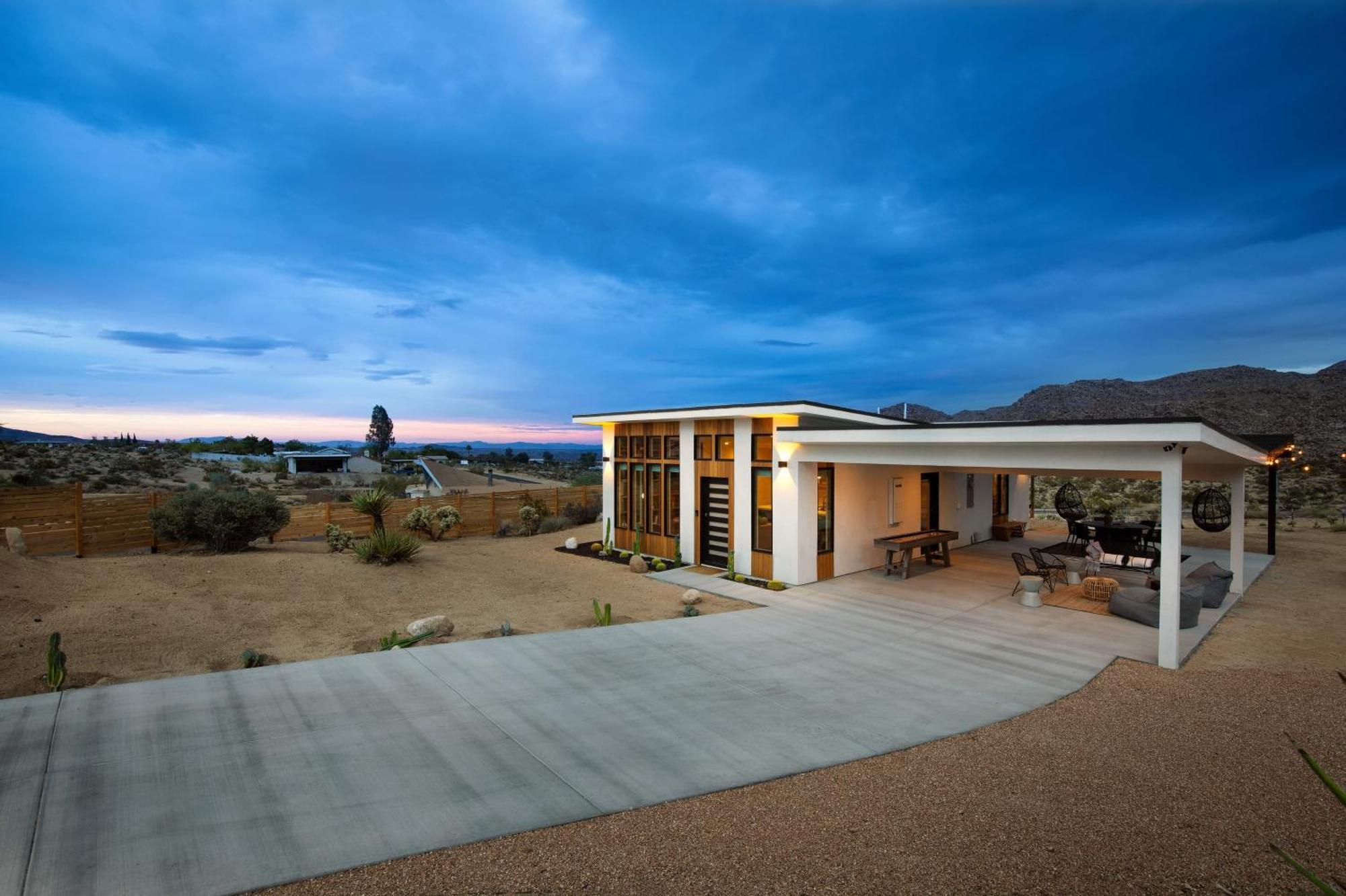 Chicory By Avantstay Modern Desert Retreat W Hot Tub Joshua Tree Exterior photo